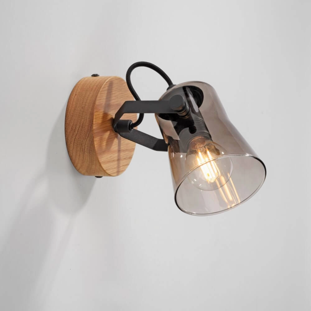 Wandlamp Green Langstrom hout Just Light 4043689994860