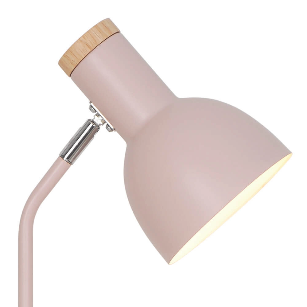 Roze bureaulamp Devone met pennenbakje Nordlux 5704924024566
