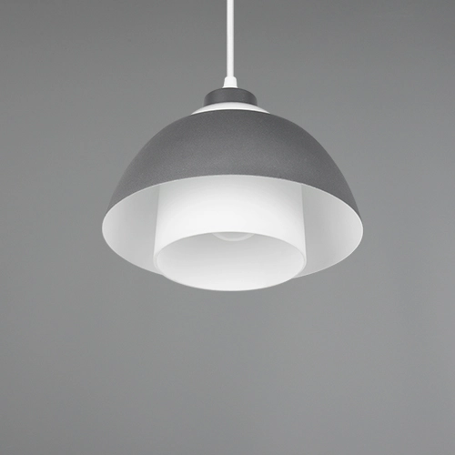 Design hanglamp Tilos antraciet Ø 23cm Trio 4017807682403