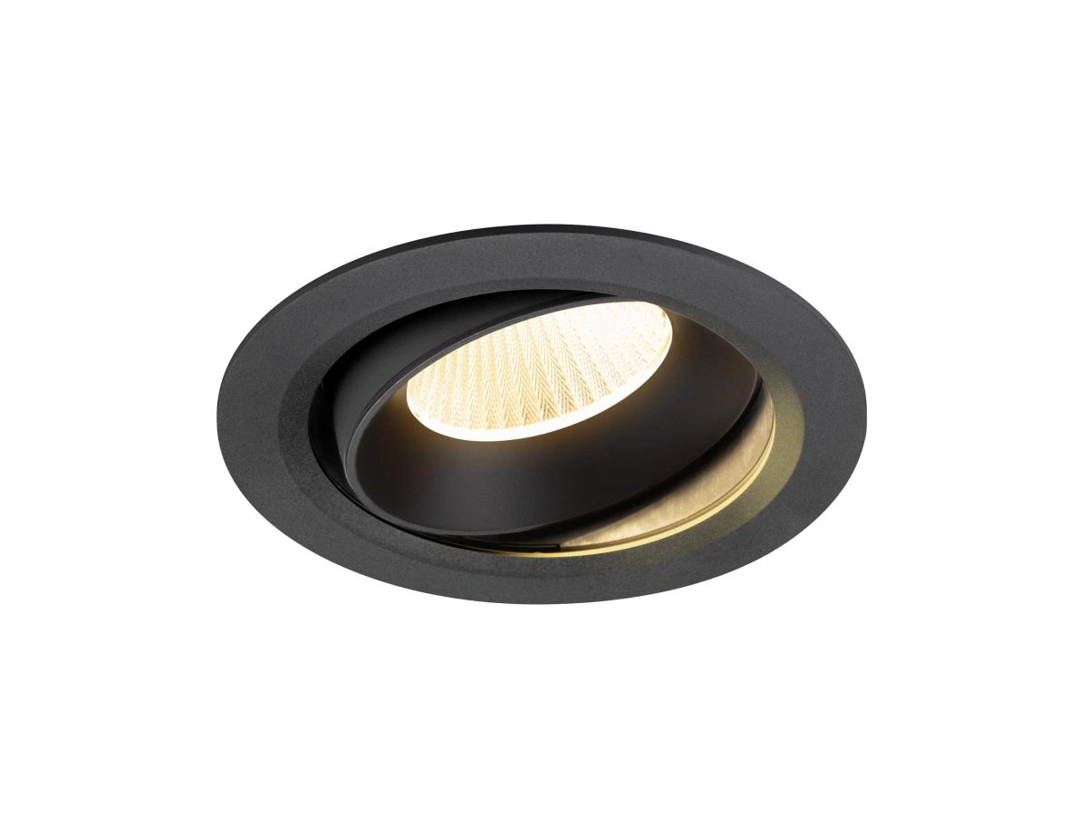 Inbouwspot Numinos Move XL zwart 3000K - 40gr