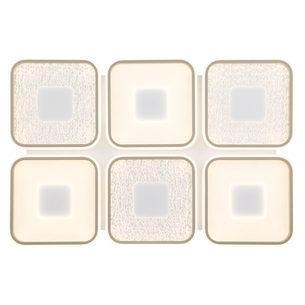 Moderne plafondlamp Mosaiko 100cm zand bruin Globo 9007371578764