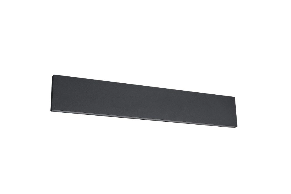 Design wandlamp Concha 47cm antraciet