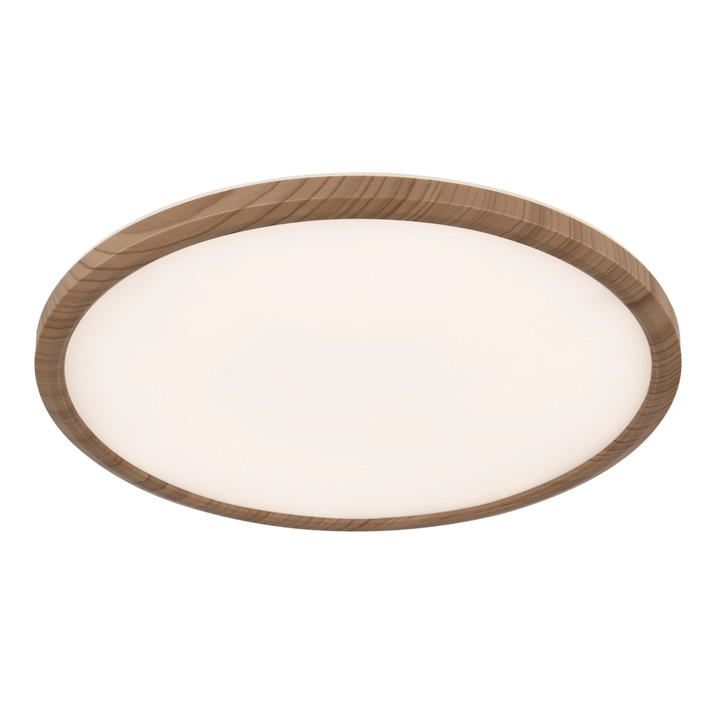 Plafonniere Sapana Ø 29,4cm hout Globo 9007371445424