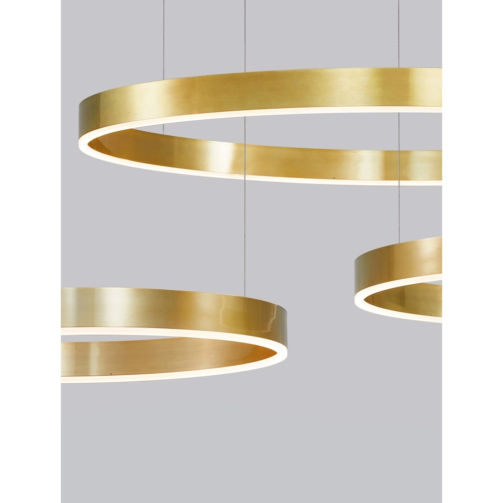 Hanglamp Motif goud Ø 60cm 2700-6500K Lyora 5212017443571