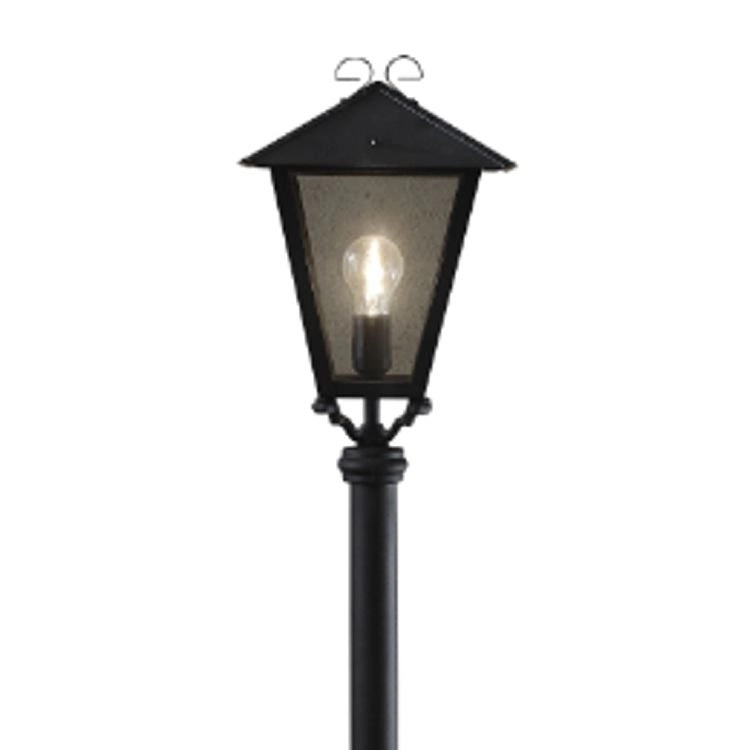 Landelijke tuinlamp Benu 128cm zwart KonstSmide 7318304367501