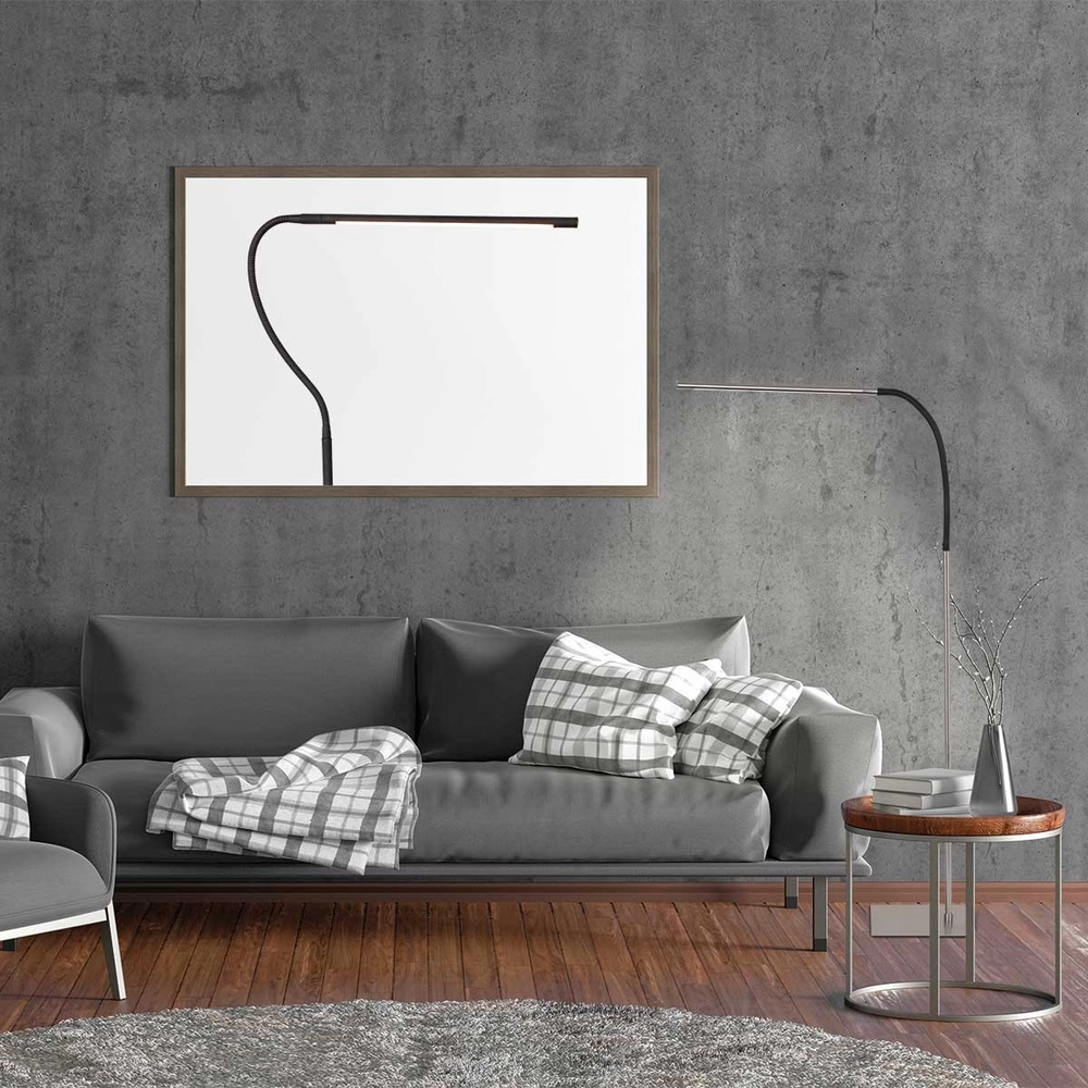 Design leeslamp Serpent metaalgrijs Steinhauer 8712746146974