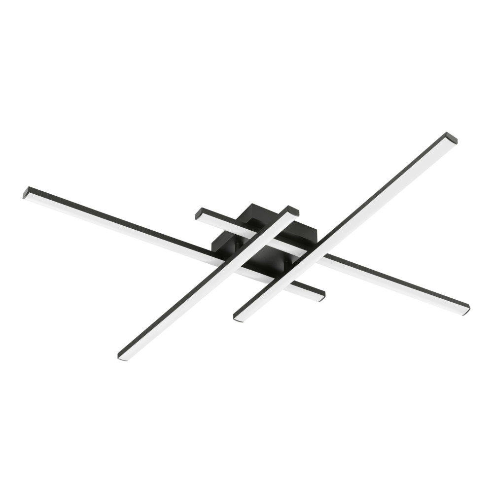 Design plafondlamp Vascella zwart 74cm