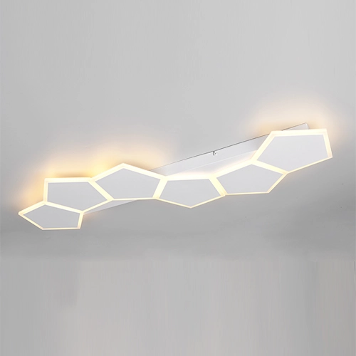 Unieke plafondlamp Zaya M wit