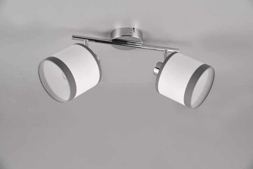 Plafondlamp Davos wit 2-lichts Trio 4017807574241