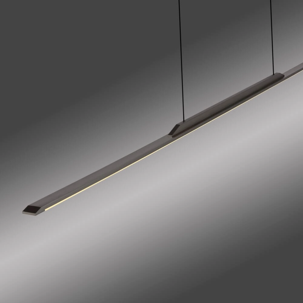 Design hanglamp Pure Surface grijs 125cm Paul Neuhaus 4012248384169
