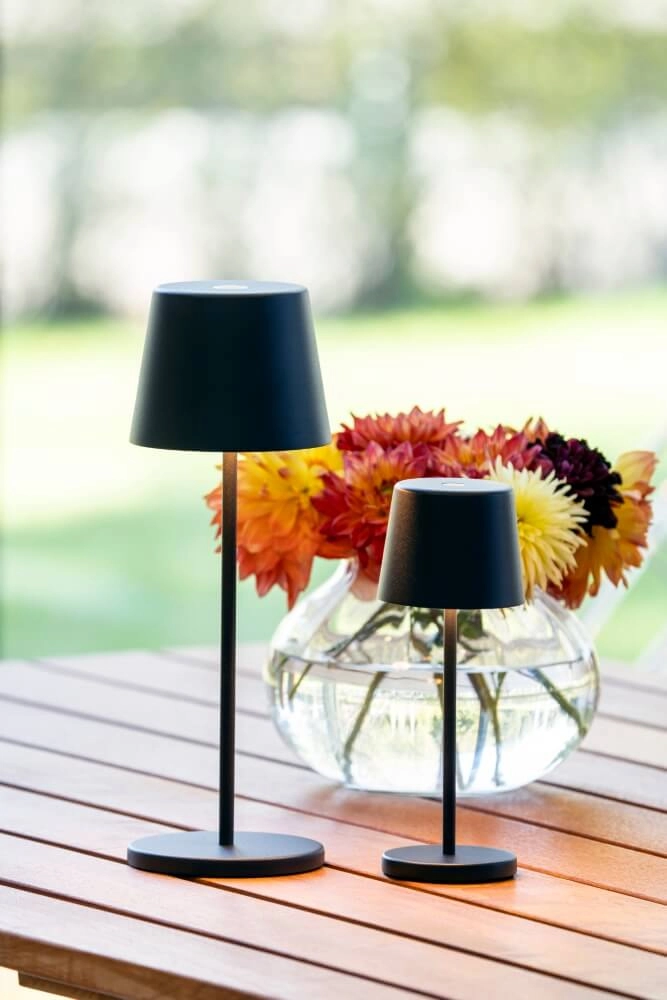 Oplaadbare tafellamp Vence zwart KonstSmide 7318307888751