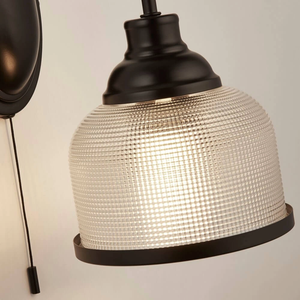 Wandlamp Highworth zwart Searchlight 5053423206301