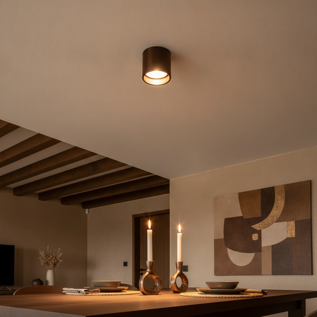 Led plafondspot Orleans brons