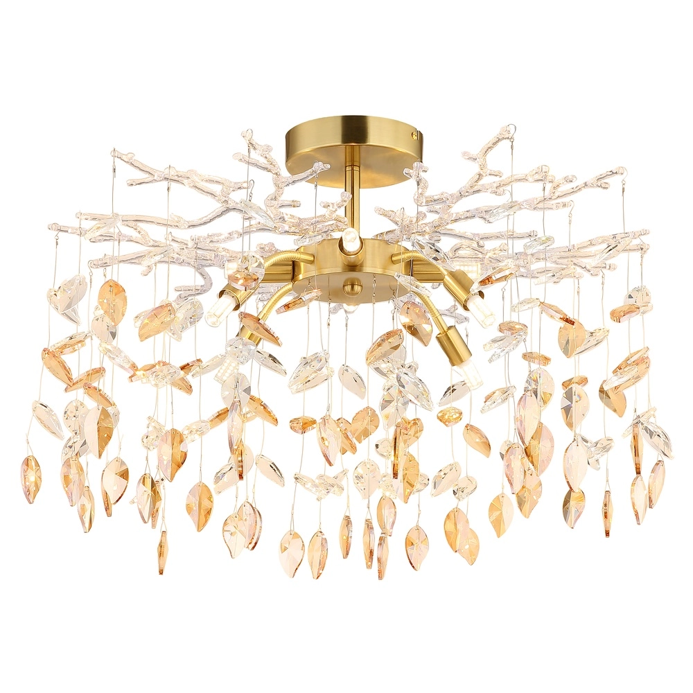 Plafondlamp Danna goud