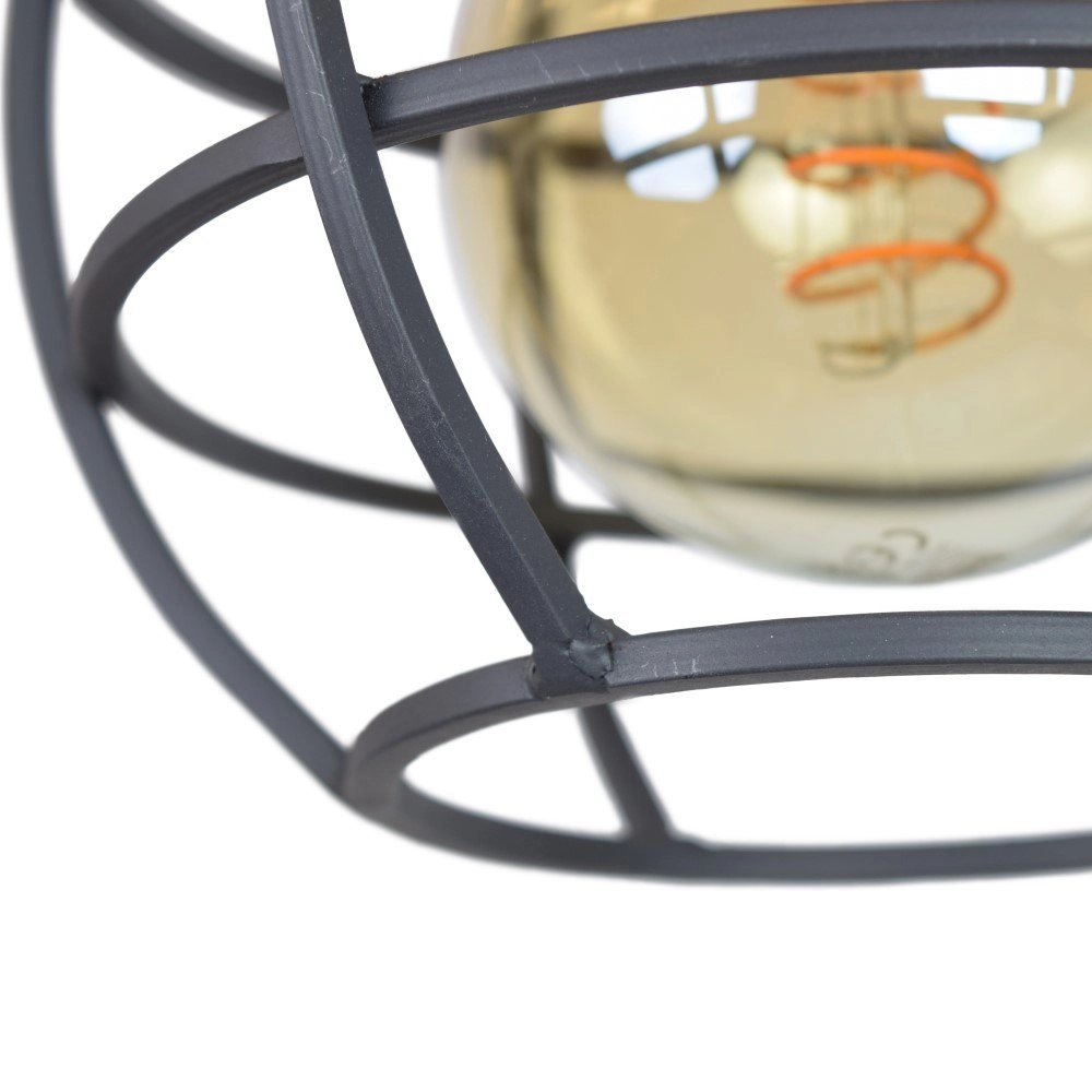 Plafondlamp Globe 19cm mat zwart Urban Interiors 8719325467093