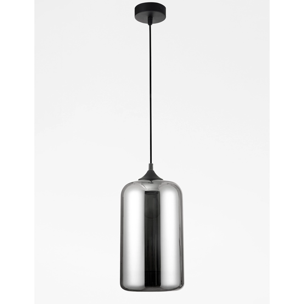 Hanglamp Savaz chroom glas Ø 17,5 x 29,8cm Lyora 5212017421258