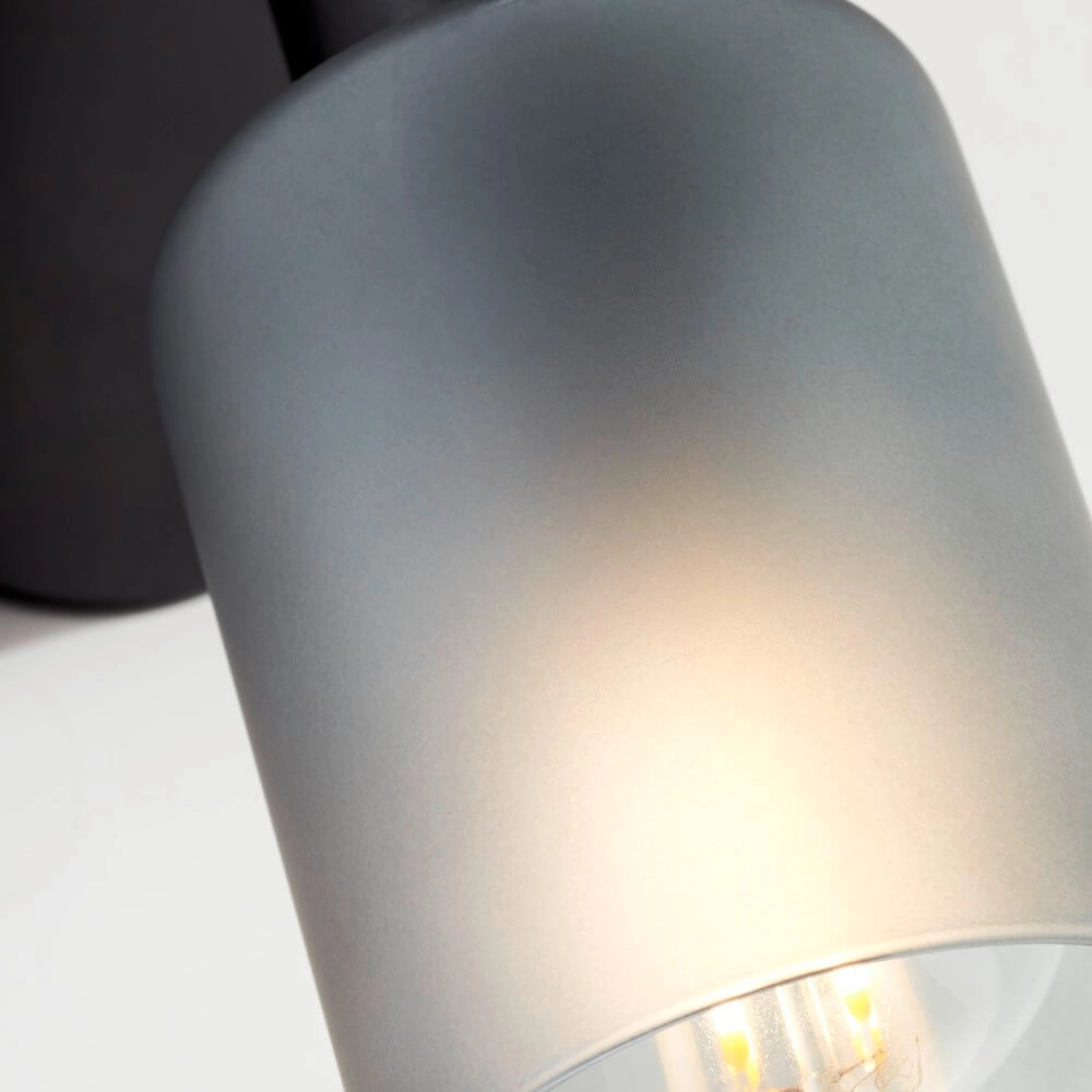 Zwart wandlampje Loralie Brilliant 4004353413223