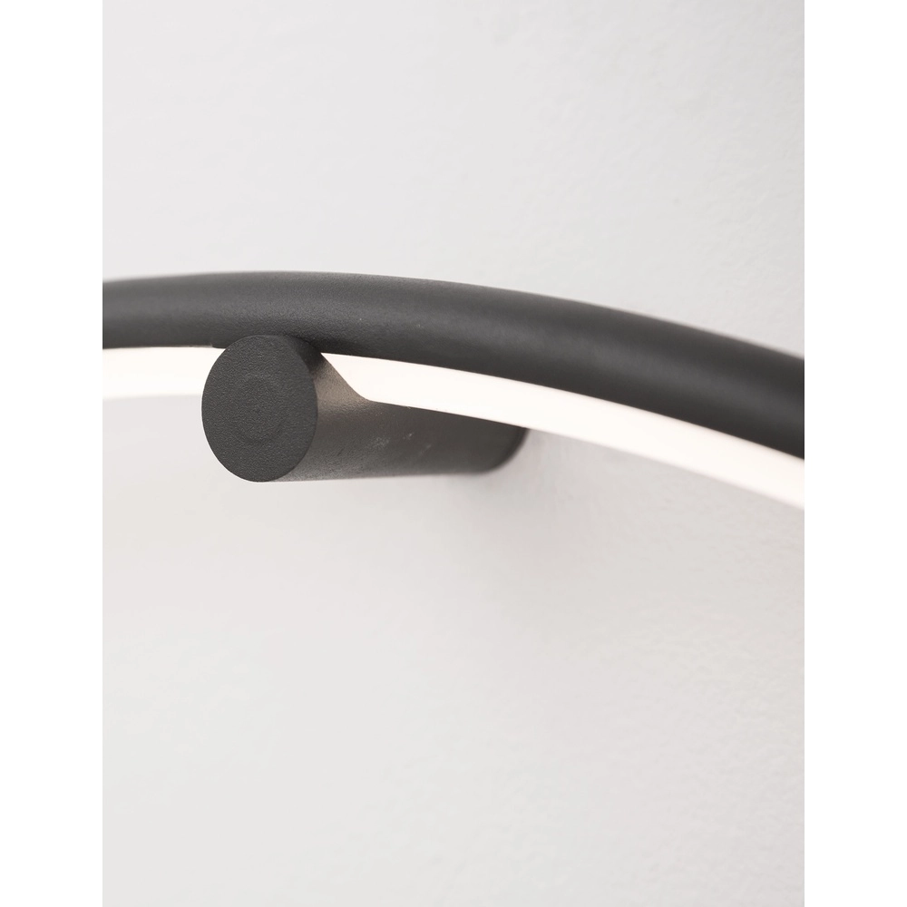 Vloerlamp Ring zwart Ø 79cm Lyora 5212017424266