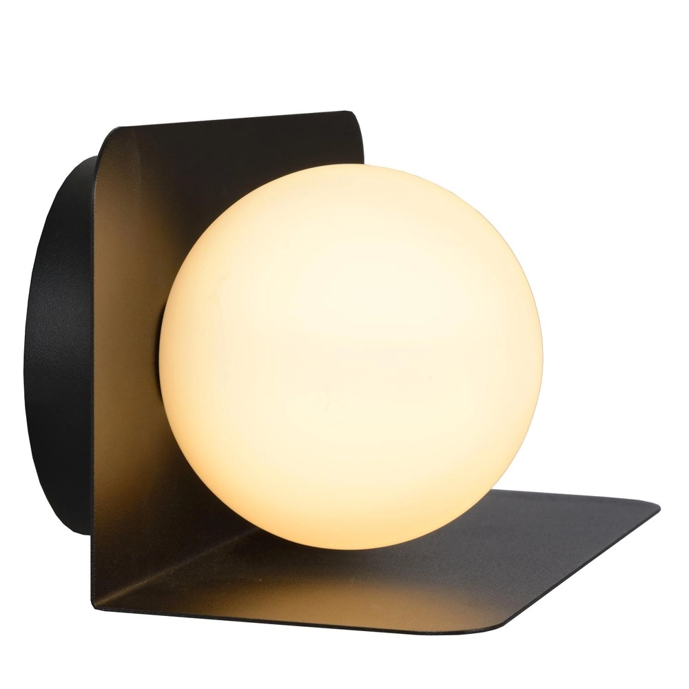 Wandlamp Bonni zwart Lucide 5411212451804