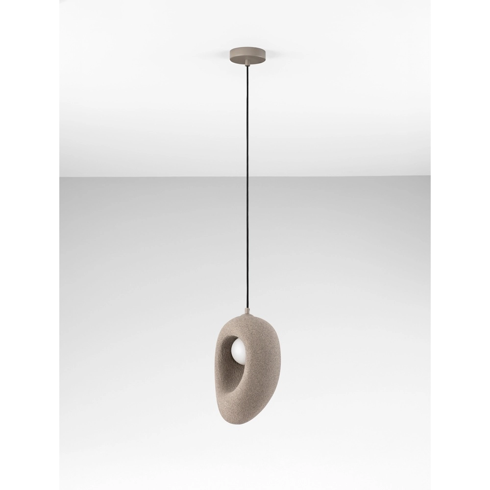 Natural pendant lamp Tempus brown 30cm Lyora 5212017476845
