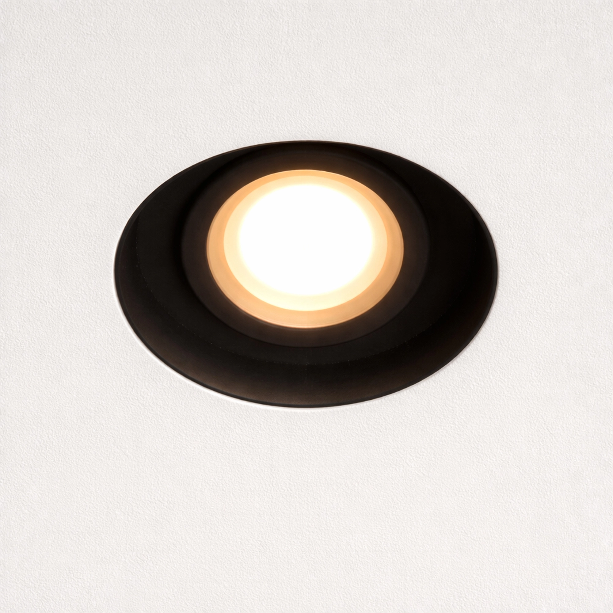 Inbouw stucspot Slim Trimless zwart