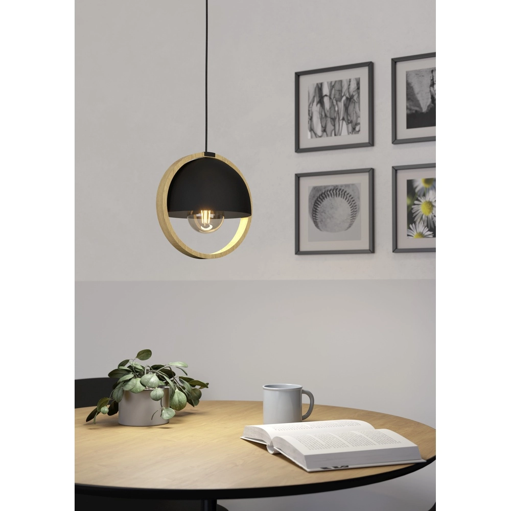 Scandinavische hanglamp Callow 1x E27 - Ø 23cm Eglo 9002759437558