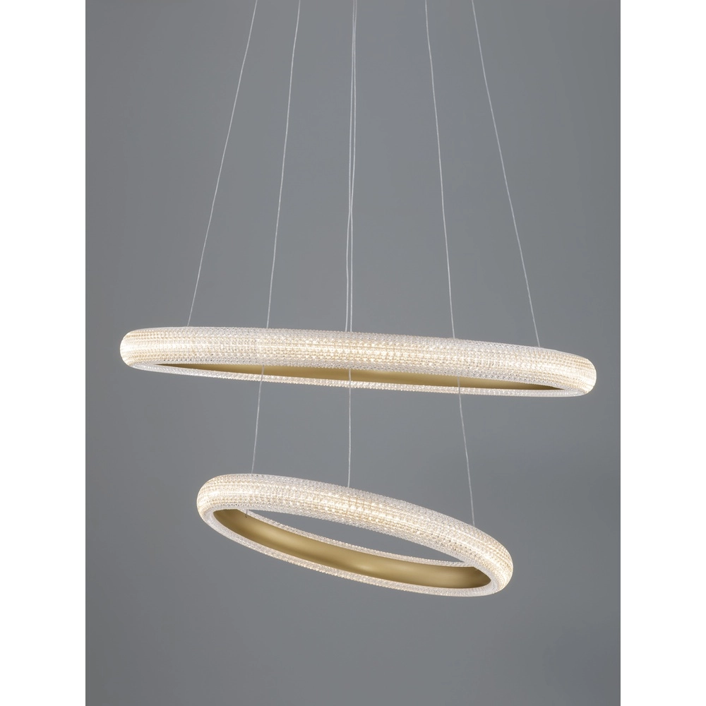 Hanglamp Medora goud Ø 59cm Lyora 5212017433435