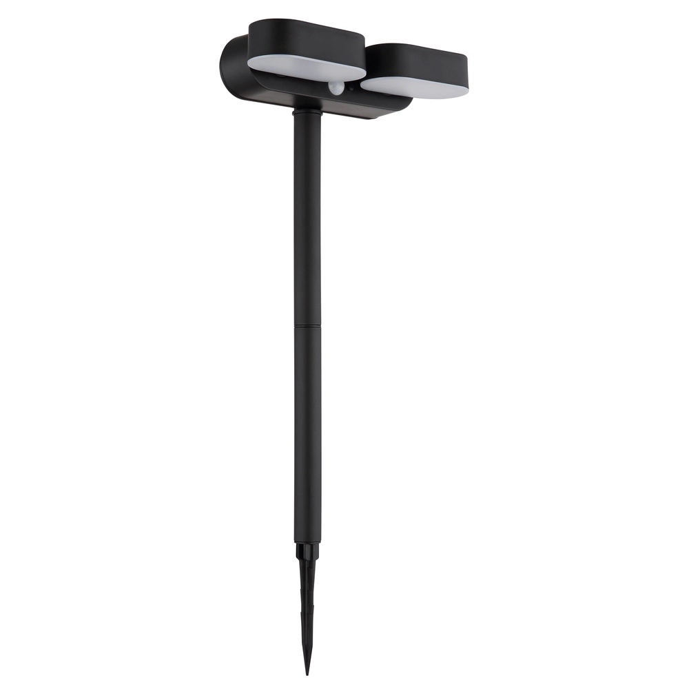 Priklamp Votaro zwart solar Globo 9007371510726
