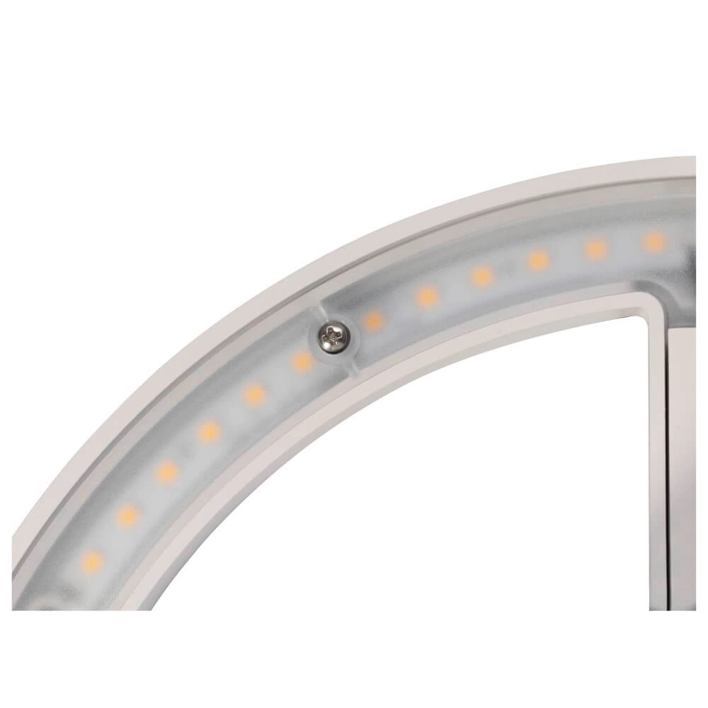 Strakke buitenlamp Q-Ring met sensor - wit SLV 4024163290739