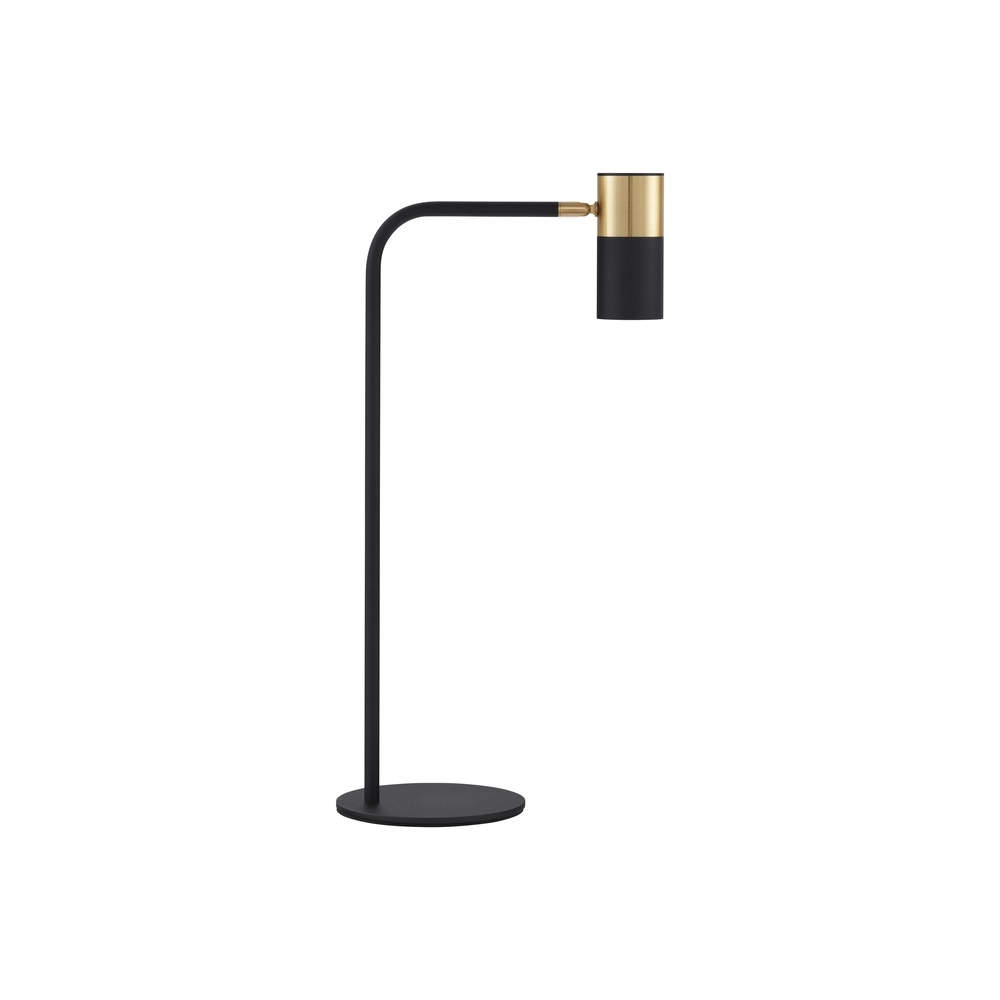 Tafellamp Pongo zwart met goud Lyora 5212017441782