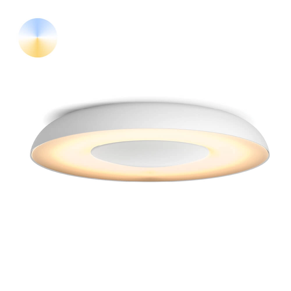 Plafondlamp Hue Still - White Ambiance Ø 39,1cm wit