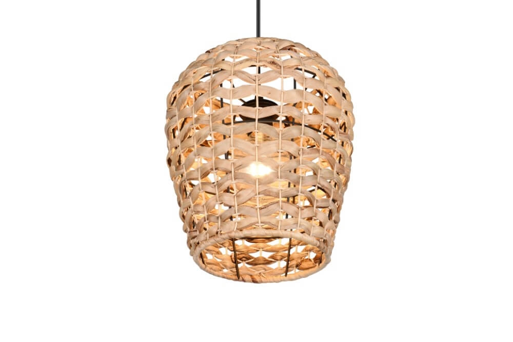 Landelijke hanglamp Jean Ø 29cm rotan Trio 4017807637670