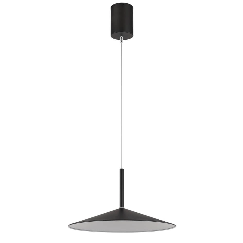 Ronde hanglamp Lampone zwart design Ø 47,5cm Globo 9007371456376