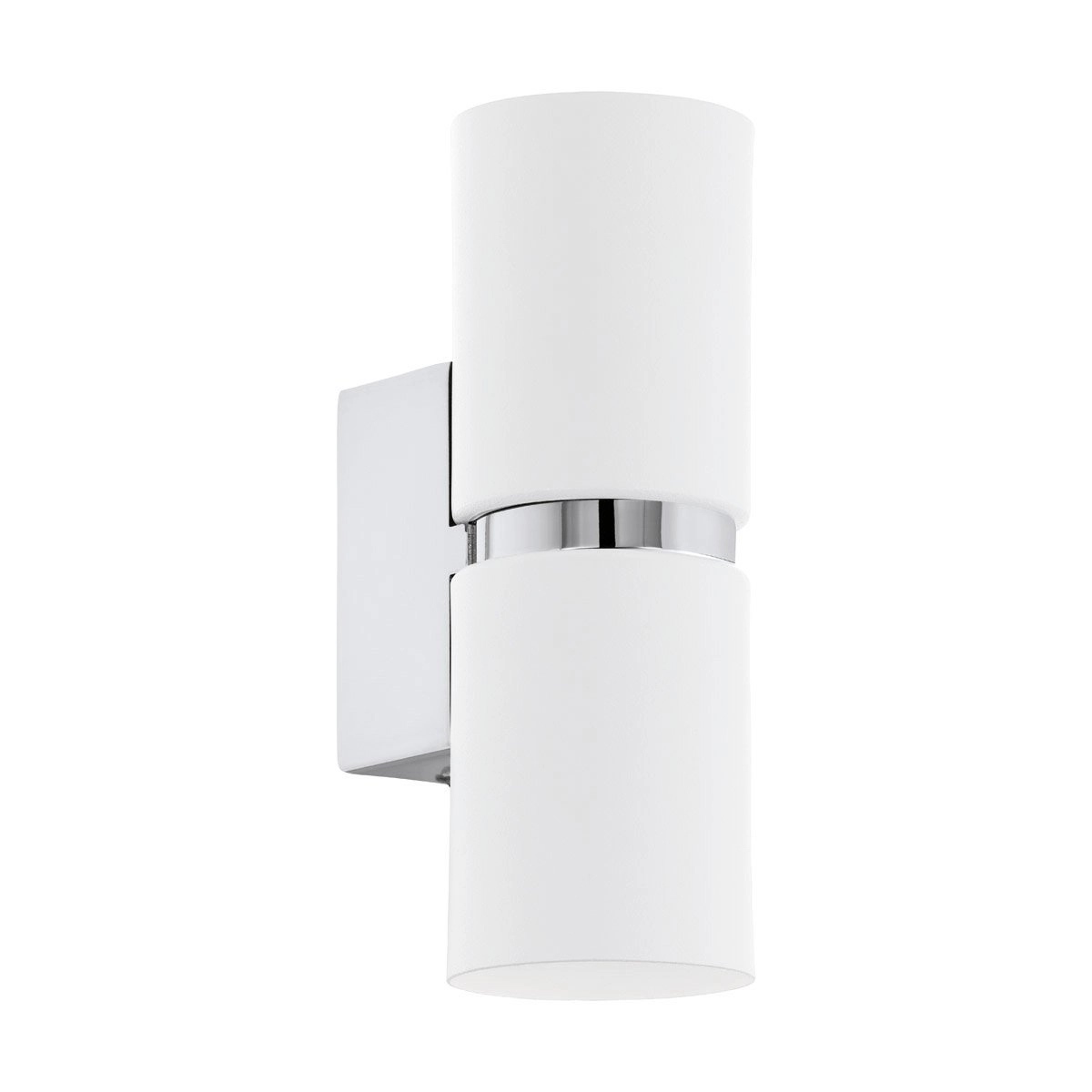 Led wandlamp Passa Up - Down 2x3,3w - wit met grijs
