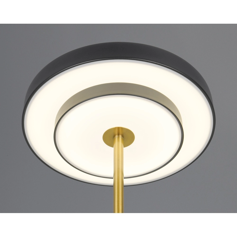 Design tafellamp Keaton zwart met goud Trio 4017807655865