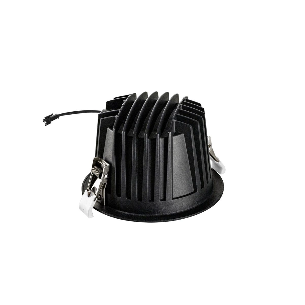 Inbouwspot Numinos XL zwart/wit 2700K - 55gr SLV 4024163308298