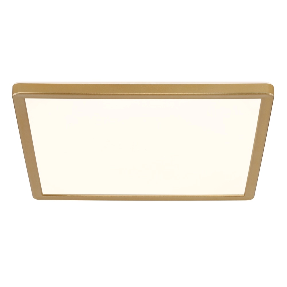 Plafonniere Sapana vierkant 29,4cm goud Globo 9007371457427