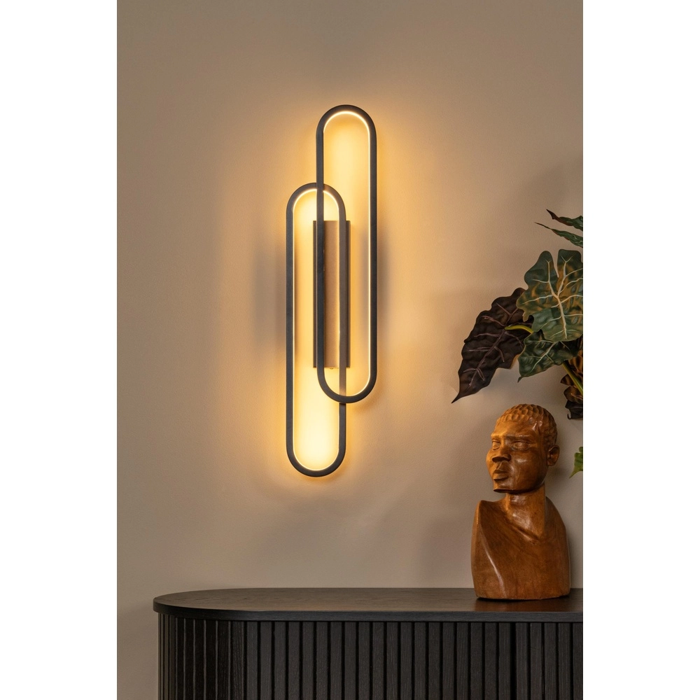 Design wandlamp Thelma ovaal 75cm Lucide 5411212782892