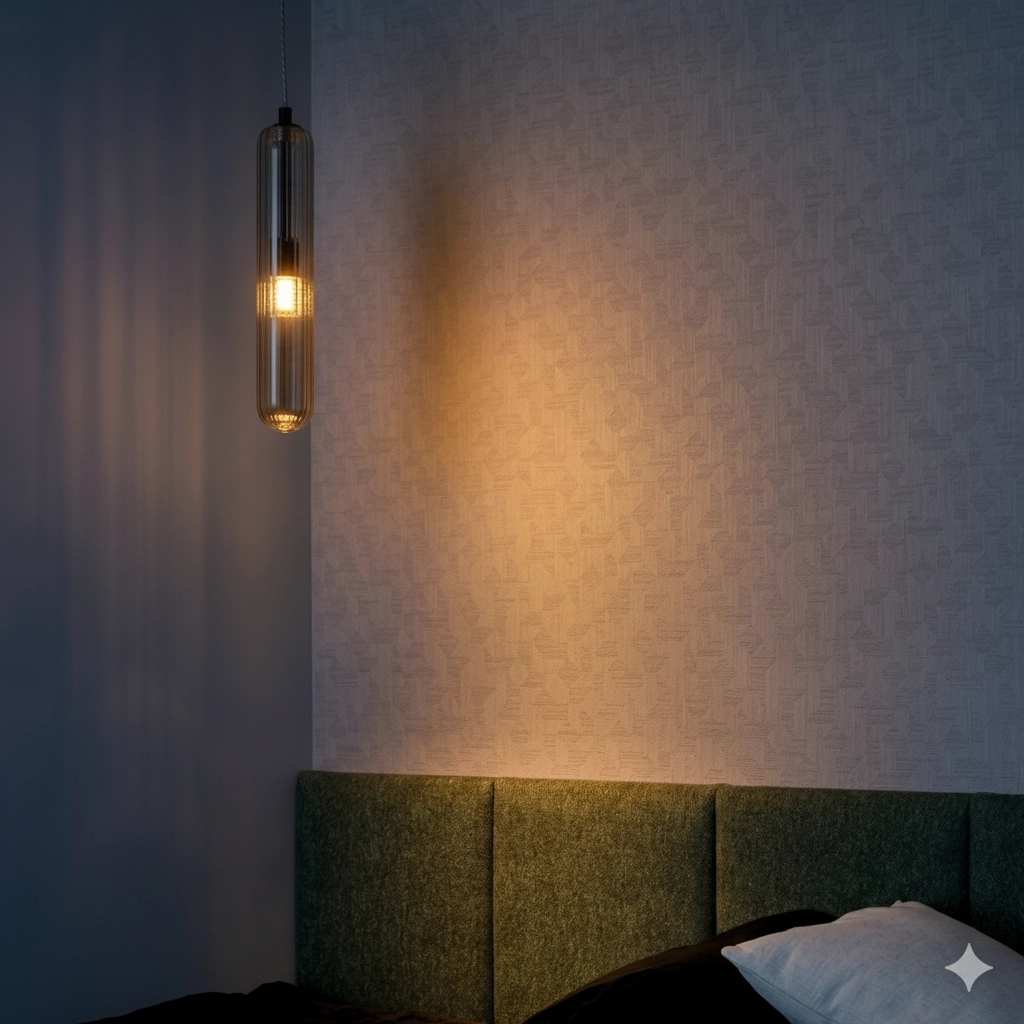 Design hanglamp Gustave zwart enkel
