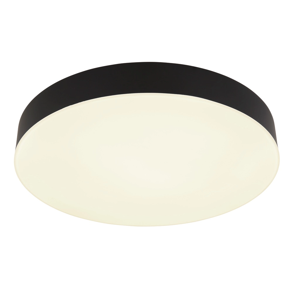 Plafonniere Matthew design zwart Ø 30cm