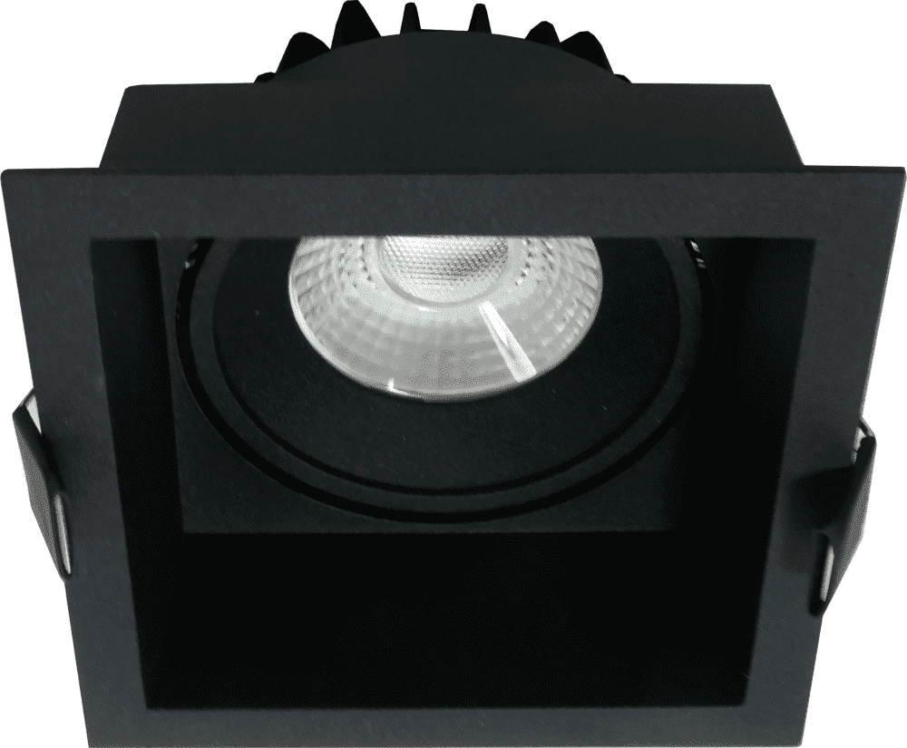 Badkamer inbouwspot Vibs led zwart