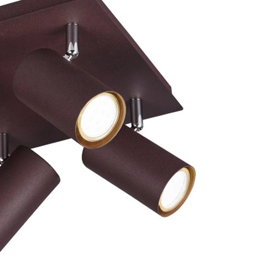 Spot Marley 4-lichts bruin Trio 4017807408683
