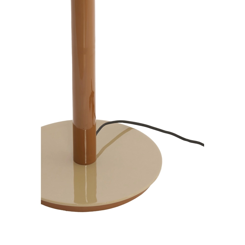 Glazende vloerlamp Marivet bruine tinten Light & Living 8717807816322