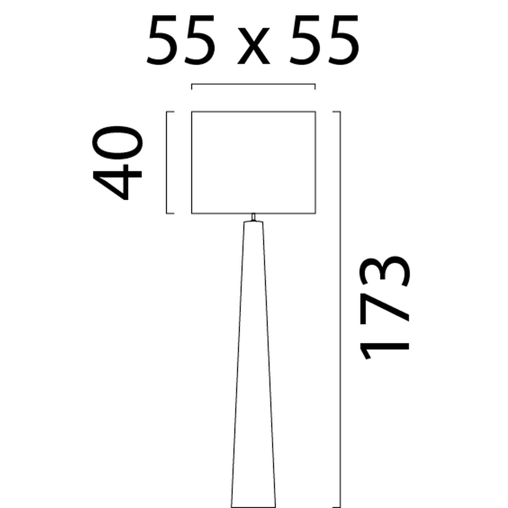 Japandi vloerlamp Woodie hout met natural Masterlight 8718121392714