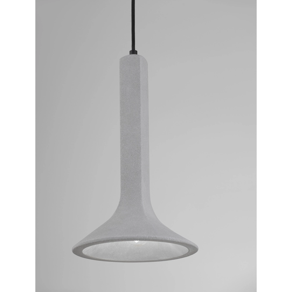 Unieke hanglamp Dylan grijs Ø 22,3cm Lyora 5212017440389