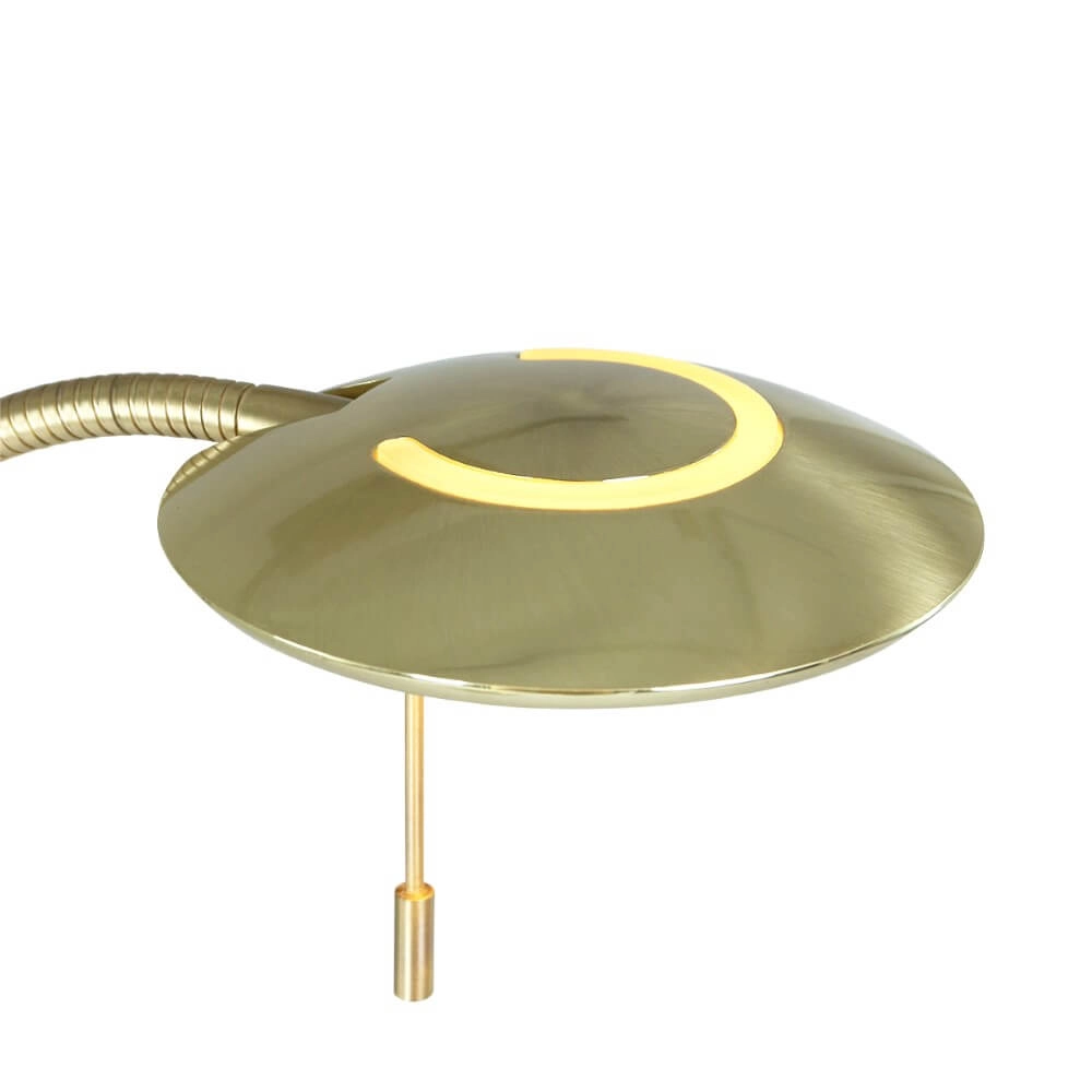 Vloerlamp Zenith Led 118cm goud Steinhauer 8712746113686