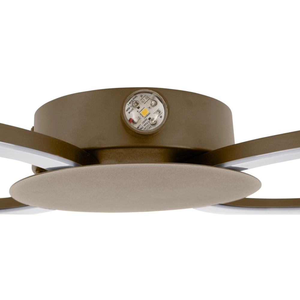 Design wandlamp Venticello 1 zand bruin Eglo 9008606357475