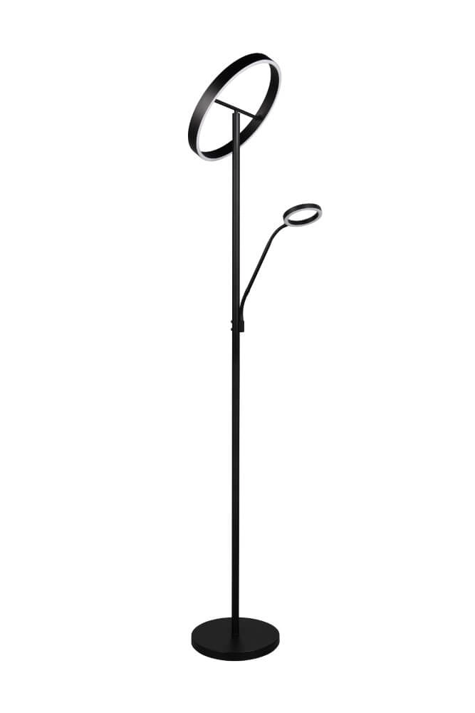Design leeslamp Willis Zwart - 180cm Trio 4017807618112