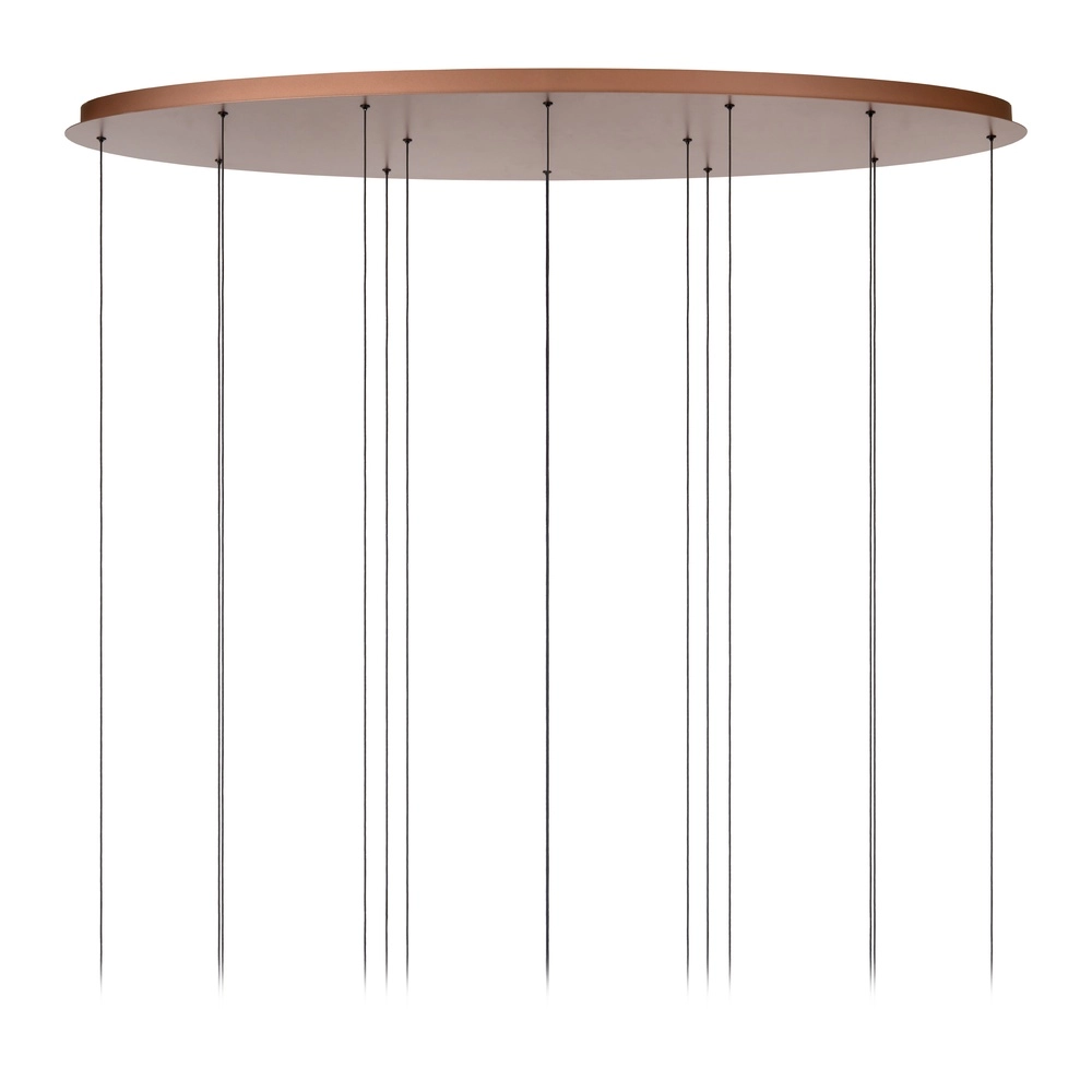 Design vide hanglamp Jasmine koper 14-lichts Premium by Lucide 5411212741288