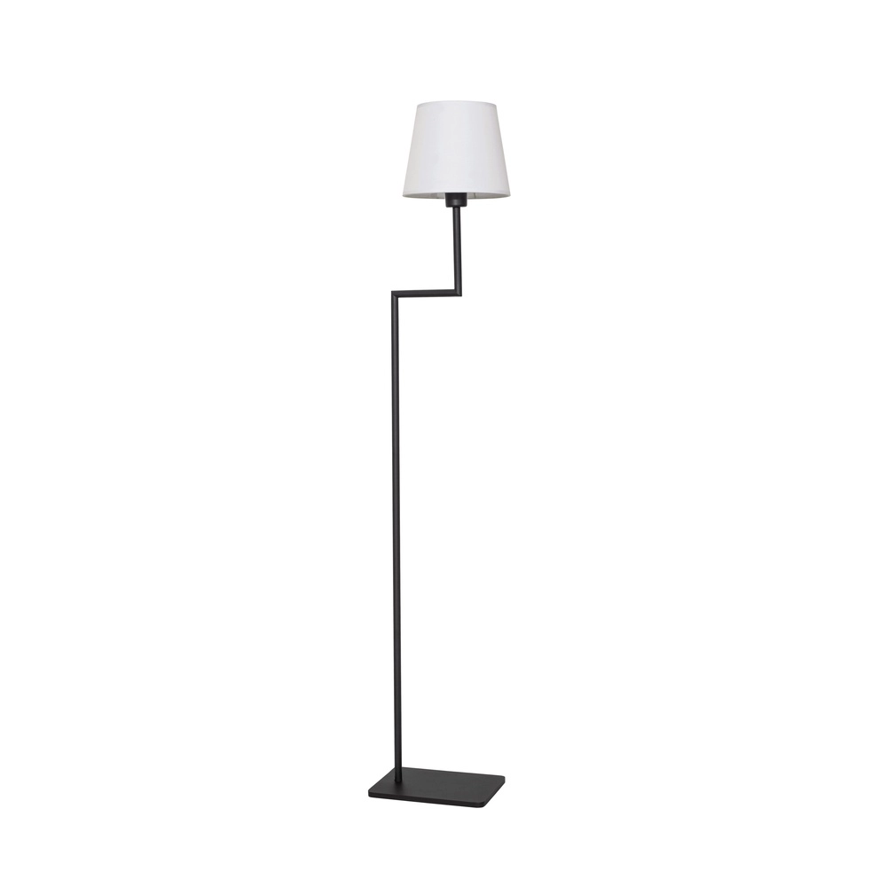Vloerlamp Savona zwart met witte kap Lyora 5212017430199